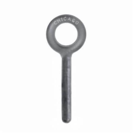 Chicago Hardware Machinery Eye Bolt 4-1/2 in Shank, 1-13/16 in ID, Steel, Plain 11197 3